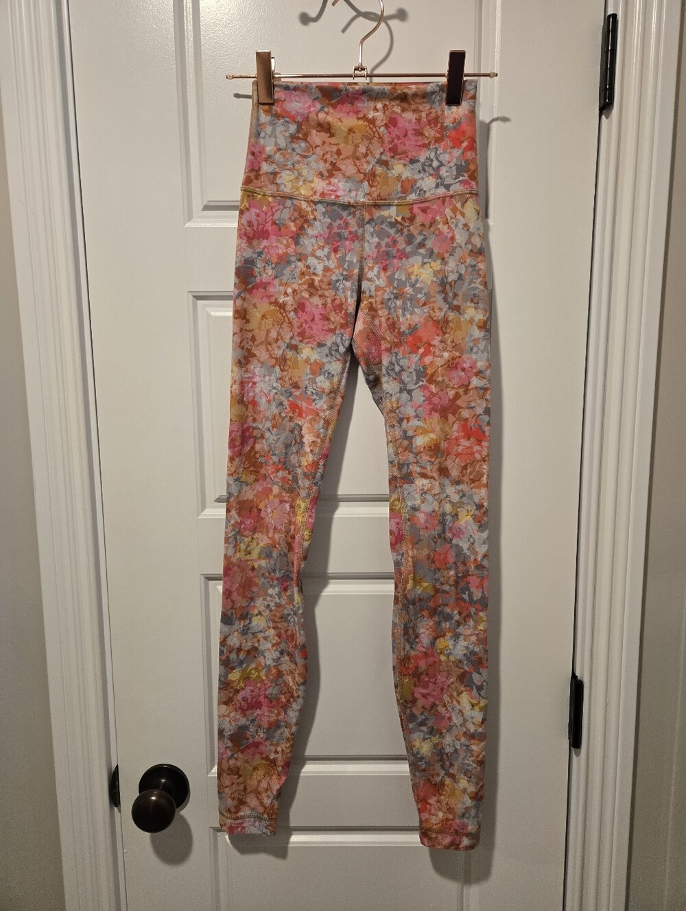 Lululemon Align 28"  Pastel Floral Leggings Size 2